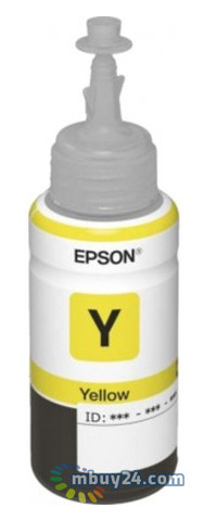 Контейнер з чорнилом Epson L800 Yellow, 70 ml (C13T67344A) фото №1