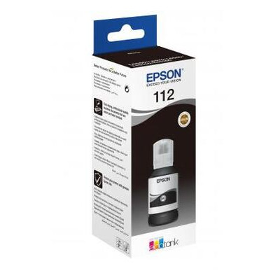 Контейнер із чорнилом Epson 112 EcoTank Pigment Black ink (C13T06C14A) фото №1