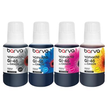 Чернила Barva Canon GI-46 SET 4x135 мл, OneKey, pigment (CGI46-135-MP) фото №1