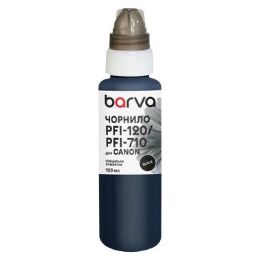 Чернила Barva Canon PFI-120/PFI-710 100 мл, special, pigmented black (C120-894e) фото №1
