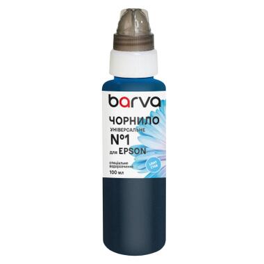 Чернила Barva Epson 1 100 мл, universal, light cyan (EU1-1022) фото №1