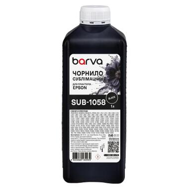 Чернила Barva Epson 1 л, sublimation, black (SUB-1058) фото №1