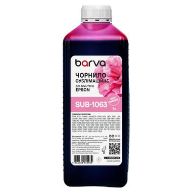 Чернила Barva Epson 1 л, sublimation, light magenta (SUB-1063) фото №1