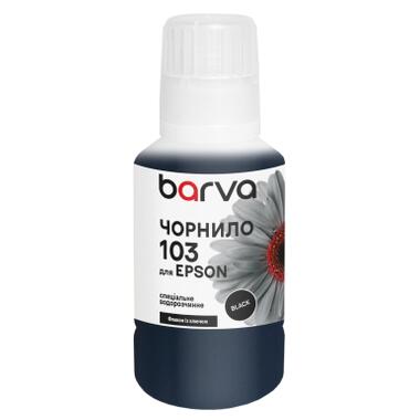 Чернила Barva Epson 103 140 мл, OneKey, black, special (E103-695e) фото №1