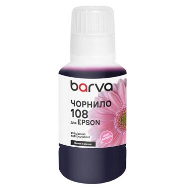 Чернила Barva Epson 108 140 мл, light magenta, special, OneKey (E108-1014) фото №1