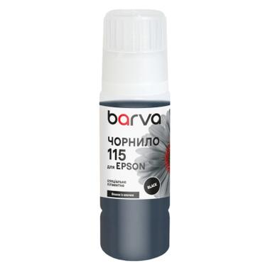 Чернила Barva Epson 115 70 мл, secial OneKey, pigmented black (E115-865e) фото №1