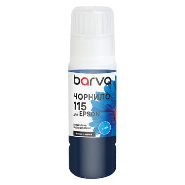 Чернила Barva Epson 115 70 мл, secial OneKey,cyan (E115-867e) фото №1