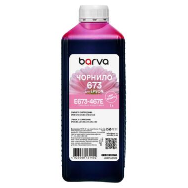 Чернила Barva Epson 673 1 л, special, light magenta (E673-467e) фото №1