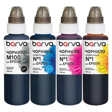 Чернила Barva Epson Home XP 4х100, special, pigmented BK+C/M/Y (E17-100-MP) фото №1