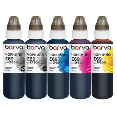 Чернила Barva Epson T69 5x100 мл, special, pigmented MB/PB/C/M/Y (E69-100-2MP) фото №1