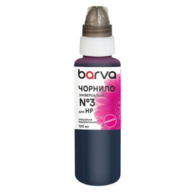 Чернила Barva HP 3 100 мл, universal, magenta (HU3-366e) фото №1