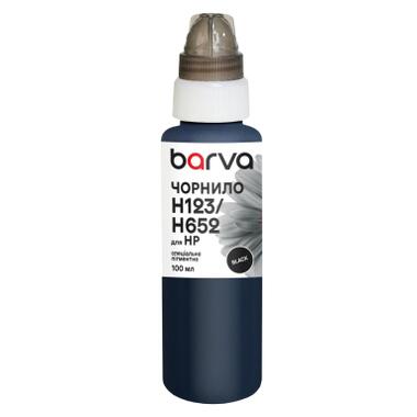 Чернила Barva HP 46/123/651/652 100 мл, special, pigmented black (H652-531e) фото №1