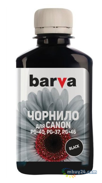 Чернила Barva Canon PG-40 180г Black Pigment C40-081 фото №2
