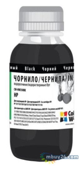 Черніла ColorWay HP 121/129 100мл чорний HW350BK (CW-HW350BK01) фото №1