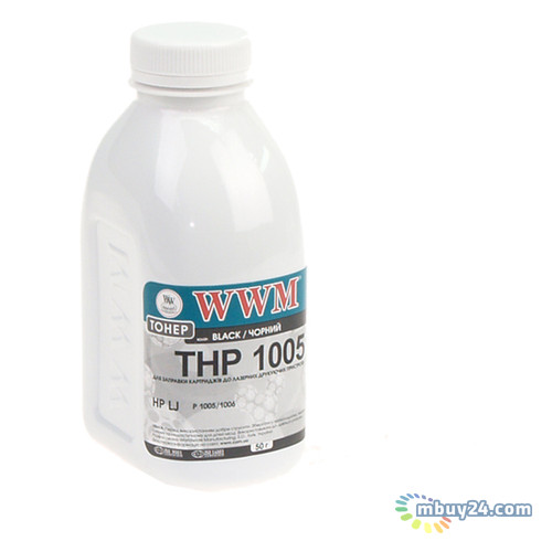 Тонер WWM для HP LJ P1005/1006/1505 пляшка 50г (TB85-2) фото №1