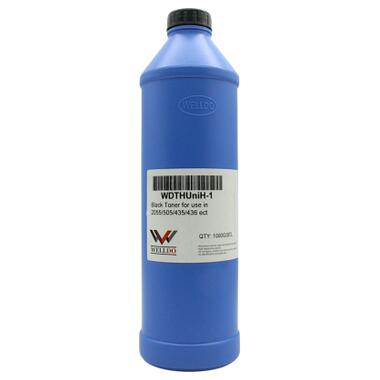 Тонер HP LJ P2035/P3015/M602/M608/Canon LBP351/352/3950 universal, 1kg, +лейка Welldo (WDTHUniH-1) фото №1