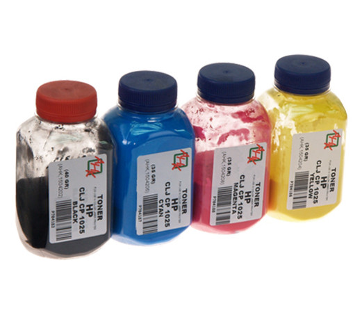 Набір тонера АНК для HP CLJ CP1025, M175a/M275; B/C/M/Y Black 40г, Color 35г (1503132) (P704189) фото №1