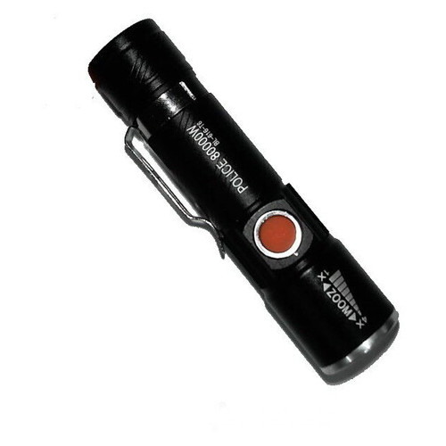 Тактичний ліхтарик на акумуляторі USB Police BL-616-T6 (77700822) фото №2