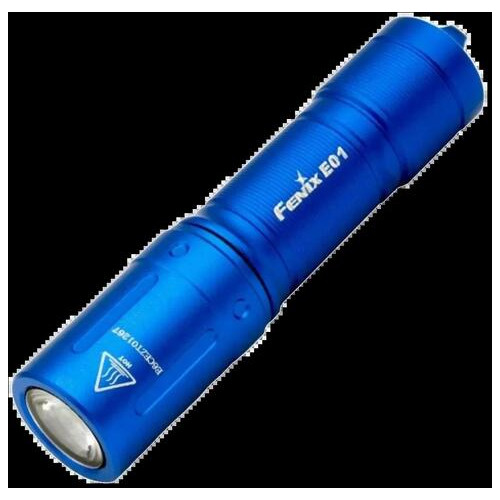 Ліхтар ручний блакитний Fenix E01 V2.0 фото №1