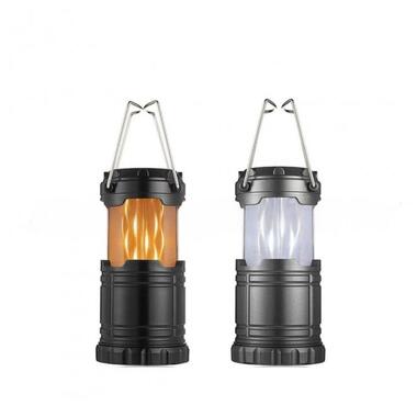 Ліхтар кемпінговий на батарейках 2E Flame AAx3 150лм 3Вт складаний LED/полум'я/біле світло IP44 (2E-PLBL3AA) фото №1