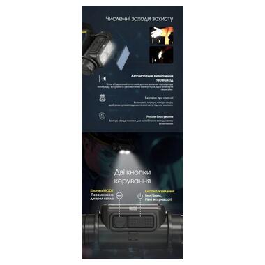 Фонарь налобный Nitecore NU50 фото №6
