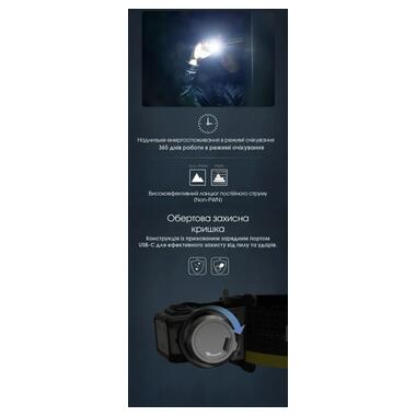 Фонарь налобный Nitecore NU50 фото №9
