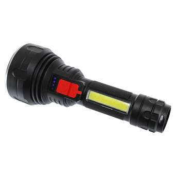 Ліхтарик ручний світлодіодний X-Balog FL-078-9 Чорний (59577056) фото №4