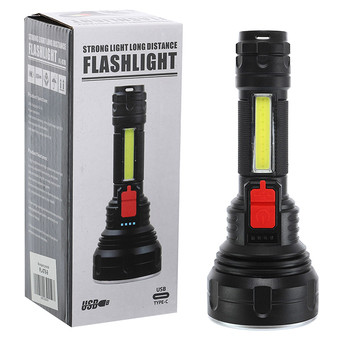 Ліхтарик ручний світлодіодний X-Balog FL-078-9 Чорний (59577056) фото №11