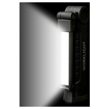 Поворотний ліхтарик світильник X-Balog BL-W52 акумуляторний з торцевим магнітом та гачком фото №4