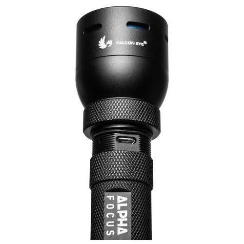 Ліхтар тактичний Falcon Eye Alpha 2.4 (500 Lm) Focus USB Rechargeable (FHH0116) фото №5