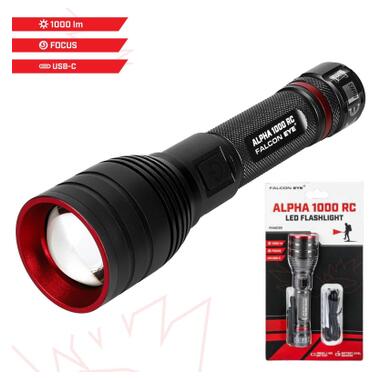 Фонарь Falcon Eye тактический Alpha 1000 RC (1000 Lm) Focus Rechargeable Type-C (FHH0122) (DAS303957) фото №5