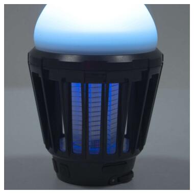 Фонарь Bo-Camp + истребитель насекомых Atom WP Rechargable 180 Lumen Black (5818804) (DAS303870) фото №7