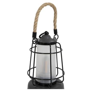 Фонарь Bo-Camp Harlington Rechargable Dimming 370 Lumen Bamboo-Grey (5818921) (DAS303872) фото №5