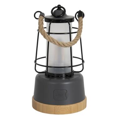Фонарь Bo-Camp Harlington Rechargable Dimming 370 Lumen Bamboo-Grey (5818921) (DAS303872) фото №3