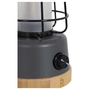 Фонарь Bo-Camp Harlington Rechargable Dimming 370 Lumen Bamboo-Grey (5818921) (DAS303872) фото №6