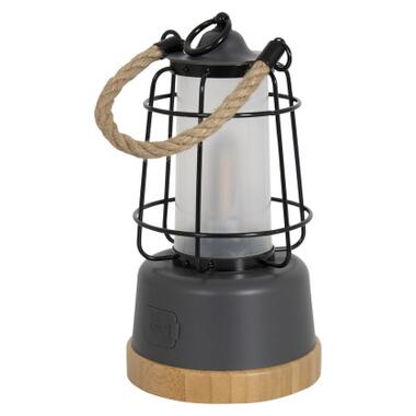 Фонарь Bo-Camp Harlington Rechargable Dimming 370 Lumen Bamboo-Grey (5818921) (DAS303872) фото №4