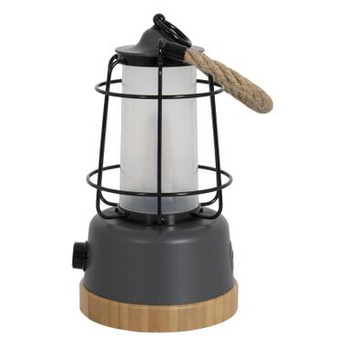 Фонарь Bo-Camp Harlington Rechargable Dimming 370 Lumen Bamboo-Grey (5818921) (DAS303872) фото №2