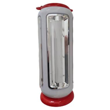 Ліхтар кемпінговий акумуляторний портативний LED на 4 лампи червоний 7788 фото №1