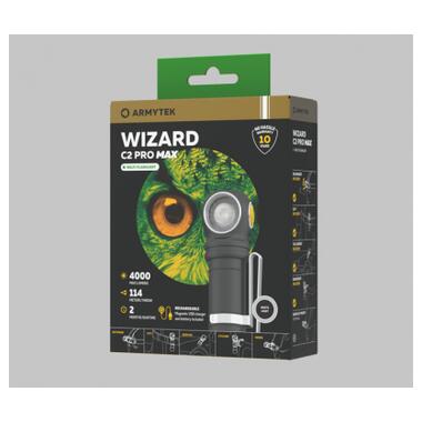 Ліхтар Armytek Wizard C2 Pro Max Marnet USB White (F06701C) фото №6