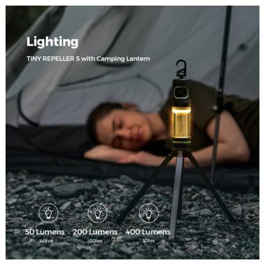 Фонарь Flextail Tiny Repel S зеленый (TRS4800-GN-i) фото №6