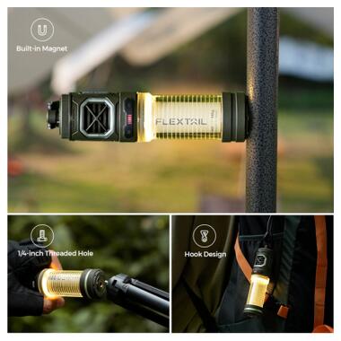 Фонарь Flextail Tiny Repel S зеленый (TRS4800-GN-i) фото №7