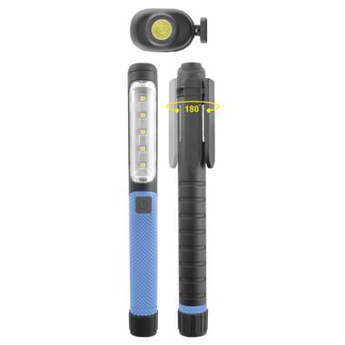 Фонарь инспекционный Brevia 11110 LED Pen Light 5SMD+1W LED 150lm 3xAAA  фото №2