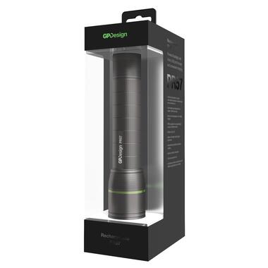 Фонарик ручной GP PR57-BB1, Cree XP-L 1000Lm, 18650 2600mAh, micro-USB, Focus, IPX4, 5 режимов, Blister Box фото №7