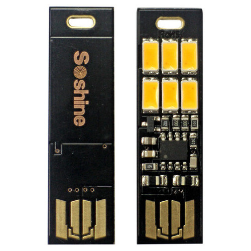 Ліхтар мініатюрний Soshine USB LED3 (сенсорний) фото №2