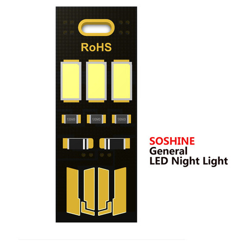 Ліхтар мініатюрний USB Soshine LED1 фото №1