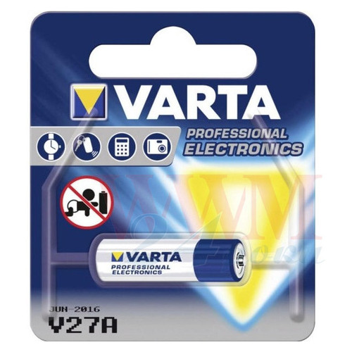 Батарейка Varta A27 BLI 1 Alkaline (4227101401) фото №2