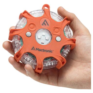 Комплект профессиональных фонарей Mactronic X-Flare 30 Lm Red/Blue/Amber Recharg 12/220V PSD0112 фото №11