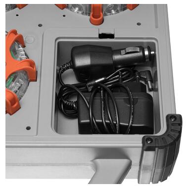Комплект профессиональных фонарей Mactronic X-Flare 30 Lm Red/Blue/Amber Recharg 12/220V PSD0112 фото №8