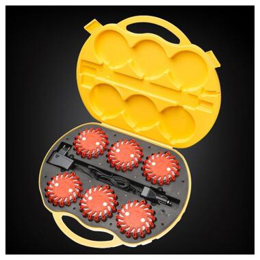 Фонарь Mactronic Комплект M-Flare (65 Lm) Amber Magnet Synch Recharg 12/220V (PSD0012) (DAS303746) фото №7