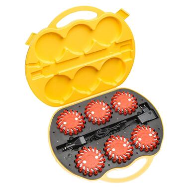 Фонарь Mactronic Комплект M-Flare (65 Lm) Amber Magnet Synch Recharg 12/220V (PSD0012) (DAS303746) фото №1